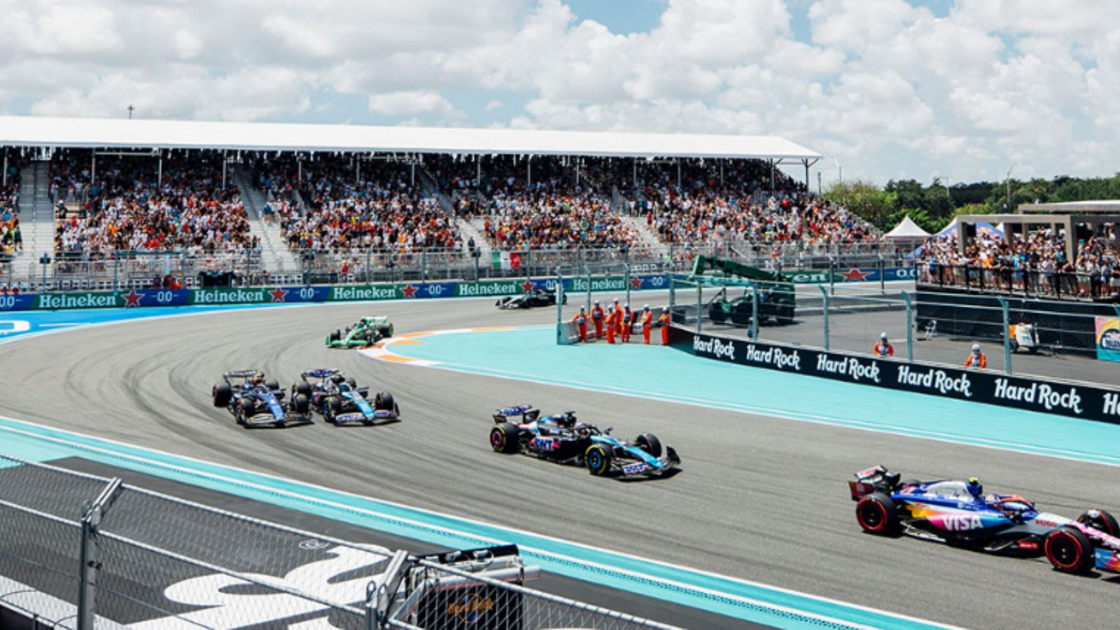 Beach Grandstand on May 03 2025