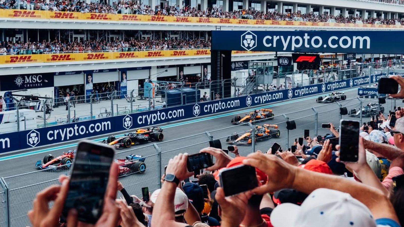 Start Finish Grandstand on May 02 2025
