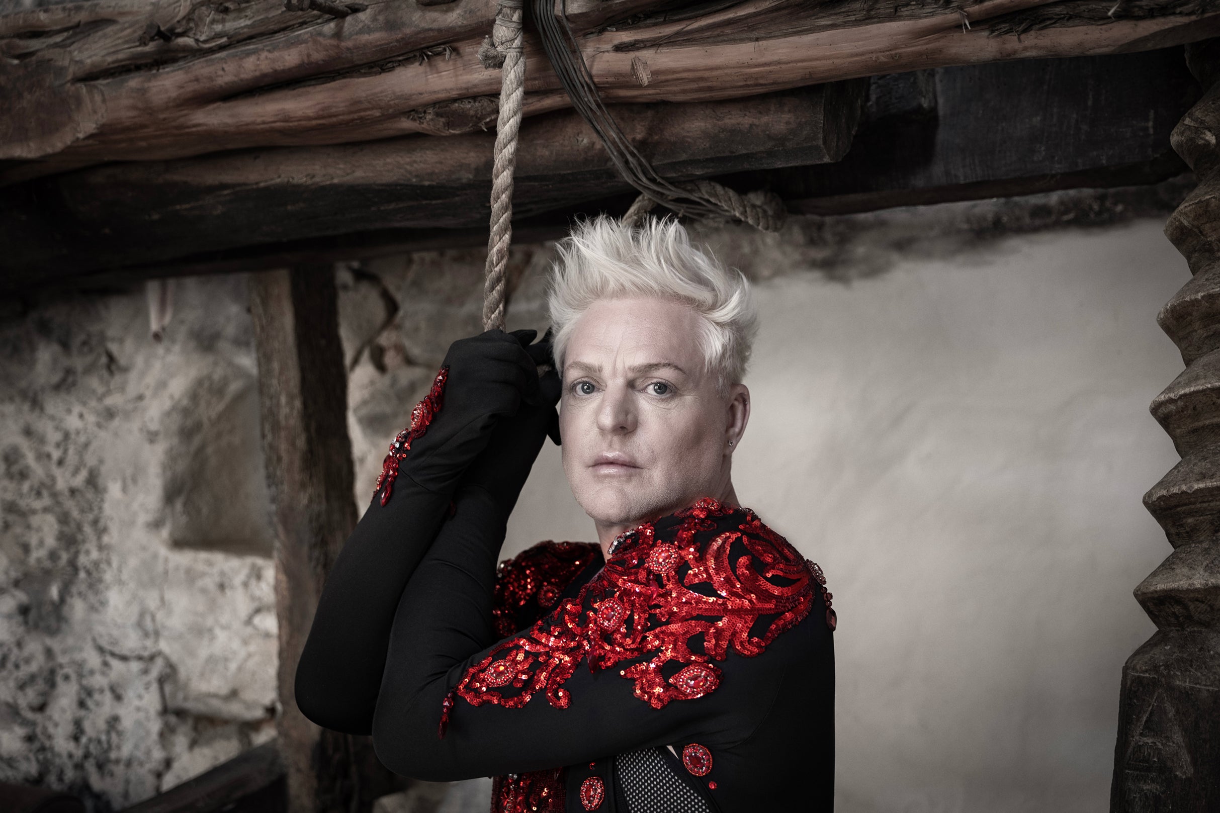 Andy Bell of Erasure: Ten Crowns Tour