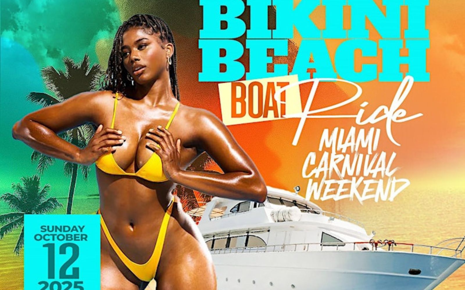 Bikini Beach Boat Ride 2025