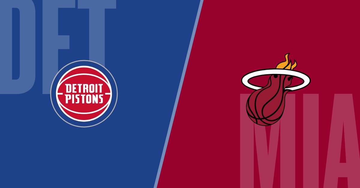 Detroit Pistons vs Miami Heat